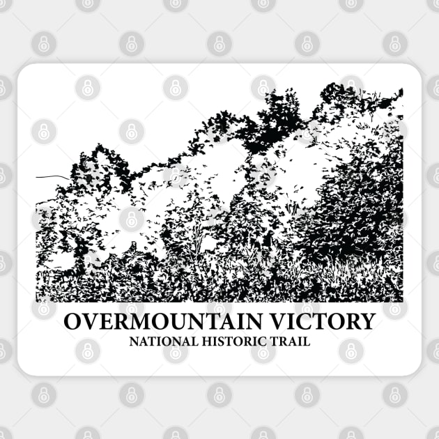 Overmountain Victory National Historic Trail Sticker by Lakeric